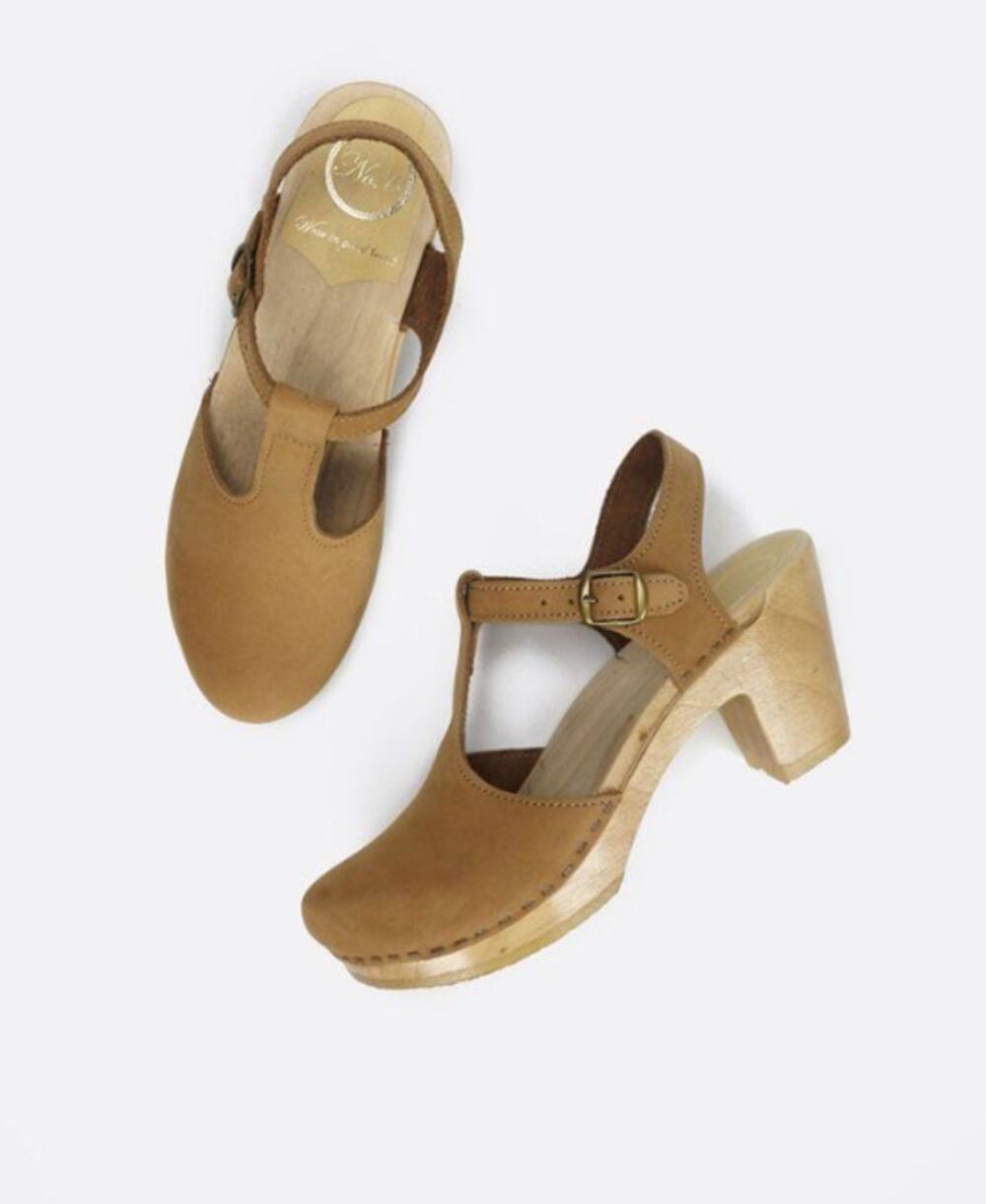 No.6 T-Strap Clog caitlin suede EU 38